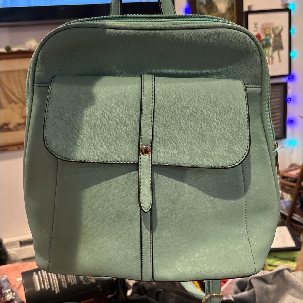 Mint Green Women's Backpack